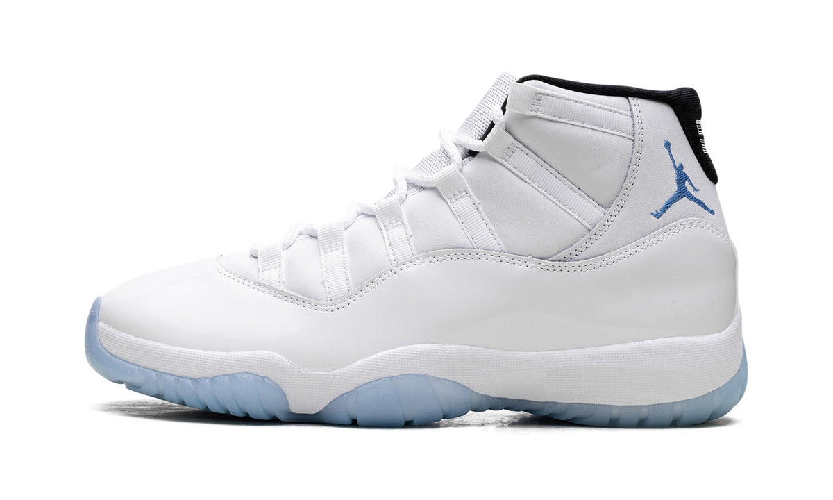 Air Jordan 11 Sneakers – White & Ice Blue