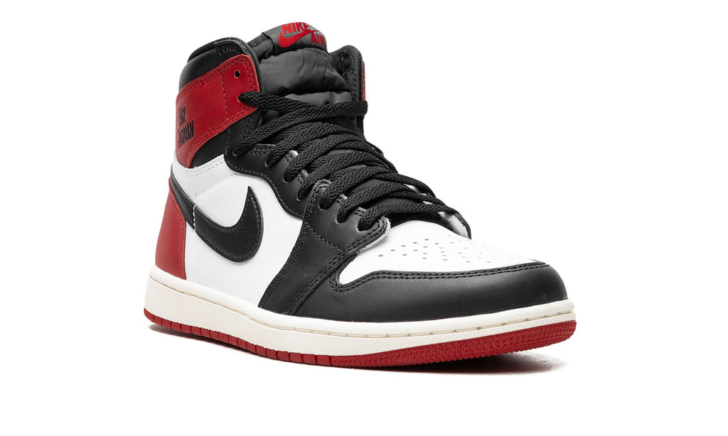 Air Jordan 1 High Sneakers – White, Black & Red
