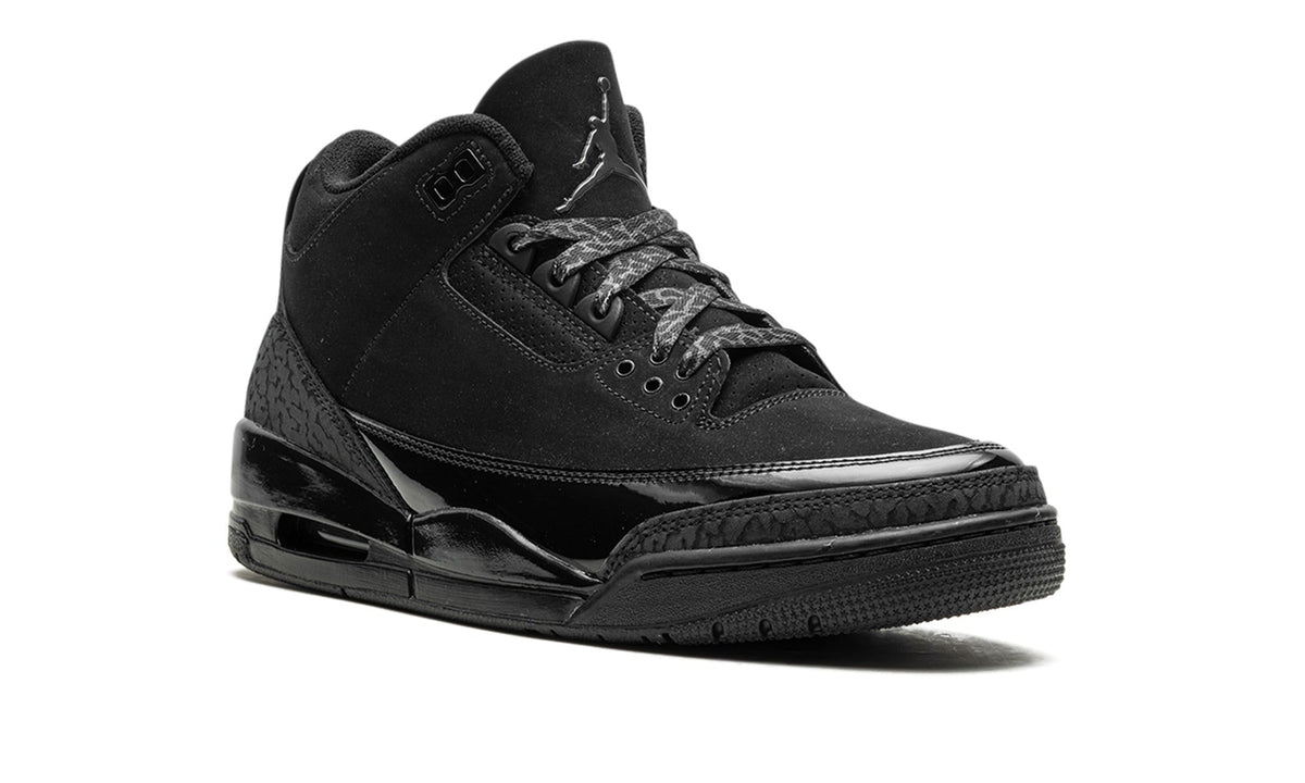 Air Jordan 3 Sneakers – Triple Black