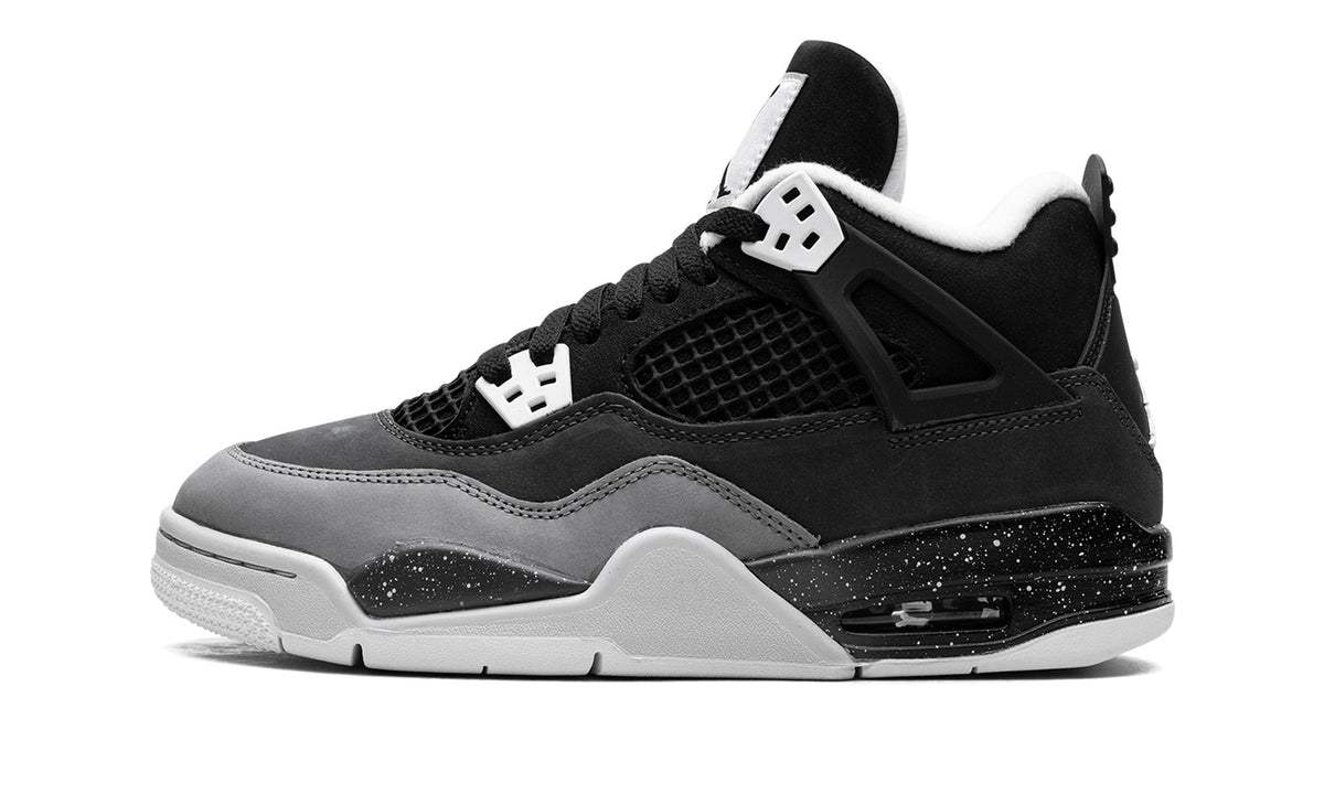 Air Jordan 4 Sneakers in Black & White