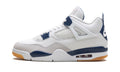 Nike SB x Air Jordan 4 Sneakers – White, Navy & Gum