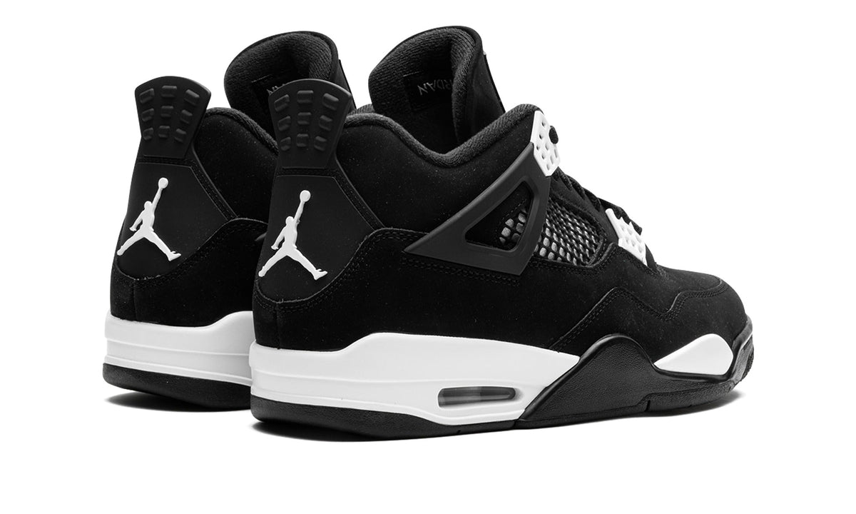 Air Jordan 4 Sneakers – Black & White