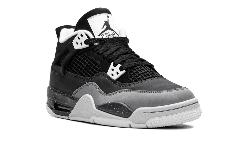 Air Jordan 4 Sneakers in Black & White
