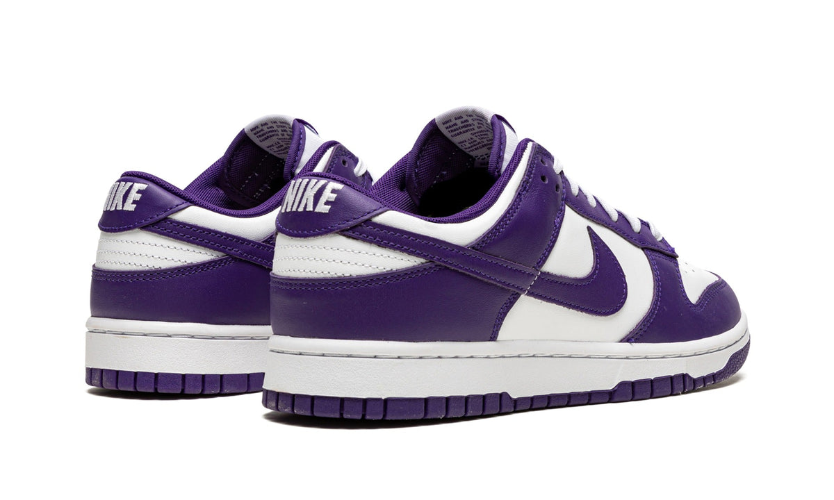 Nike Dunk Low Sneakers - Purple & White
