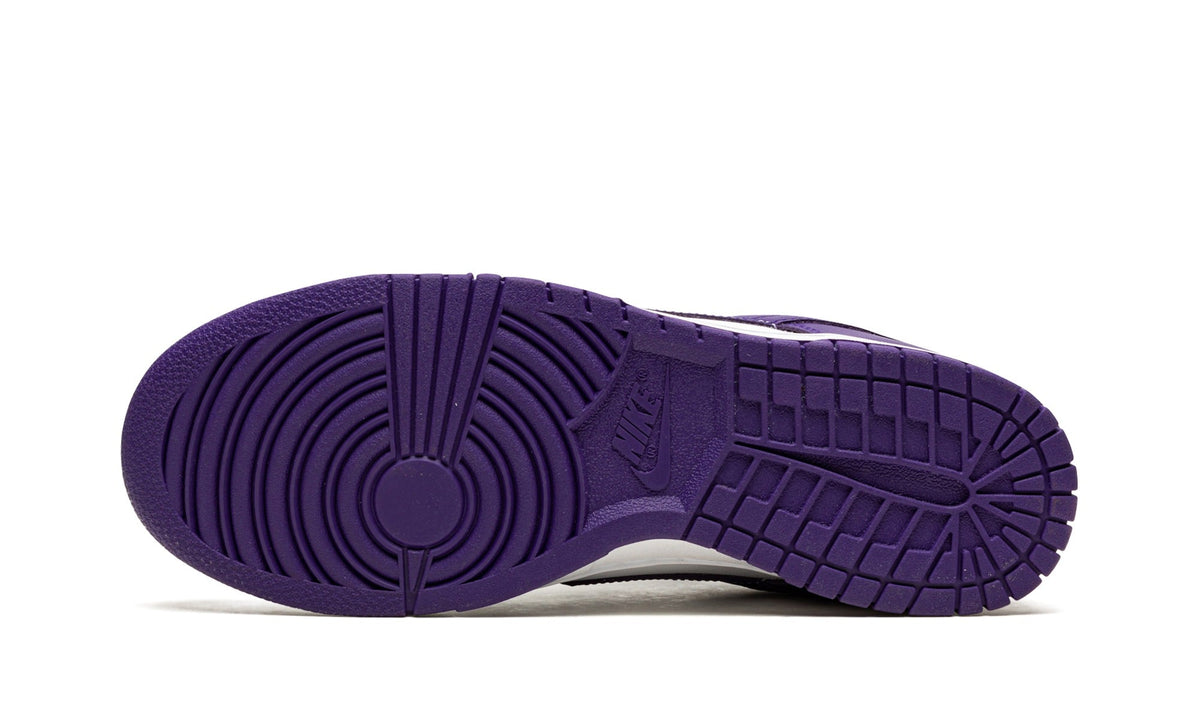 Nike Dunk Low Sneakers - Purple & White