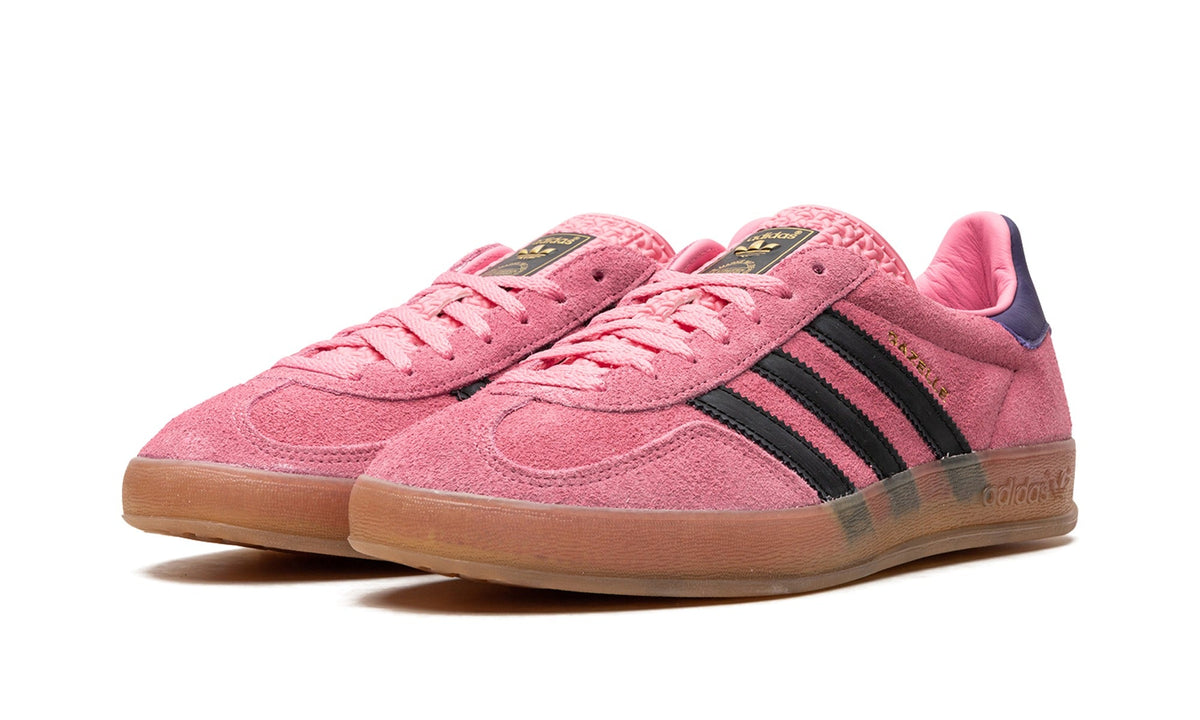 adidas Gazelle Indoor Sneakers – Pink, Black & Gum