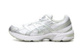 ASICS Mesh Sneakers - White, Silver & Pale Green