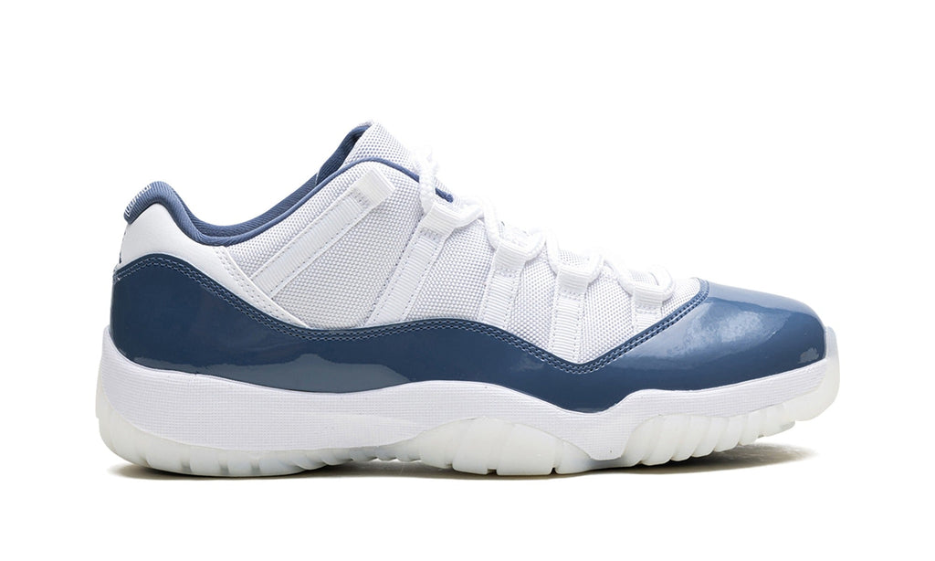 Air Jordan 11 Low Sneakers – White & Blue