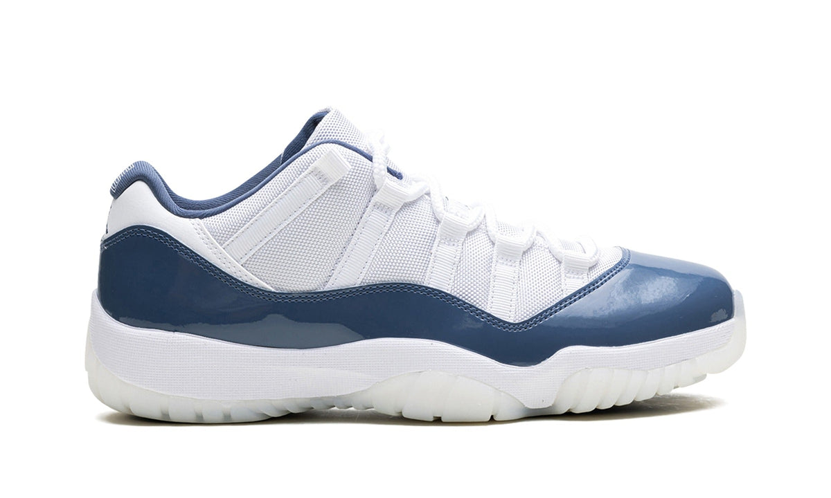 Air Jordan 11 Low Sneakers – White & Blue
