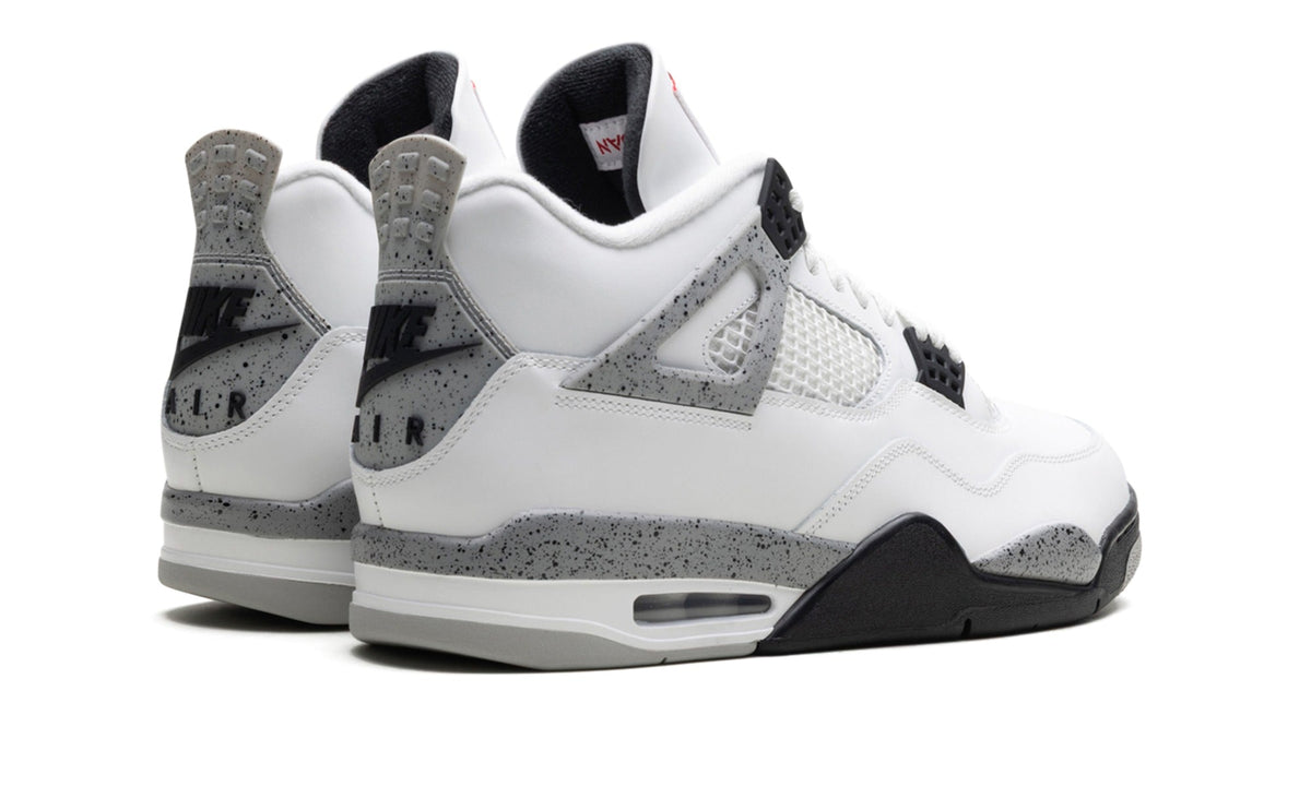Air Jordan 4 Sneakers – White Cement