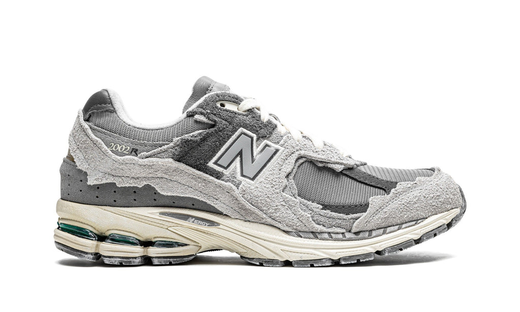 New Balance 2002R Grey Sneakers with Tonal Overlays