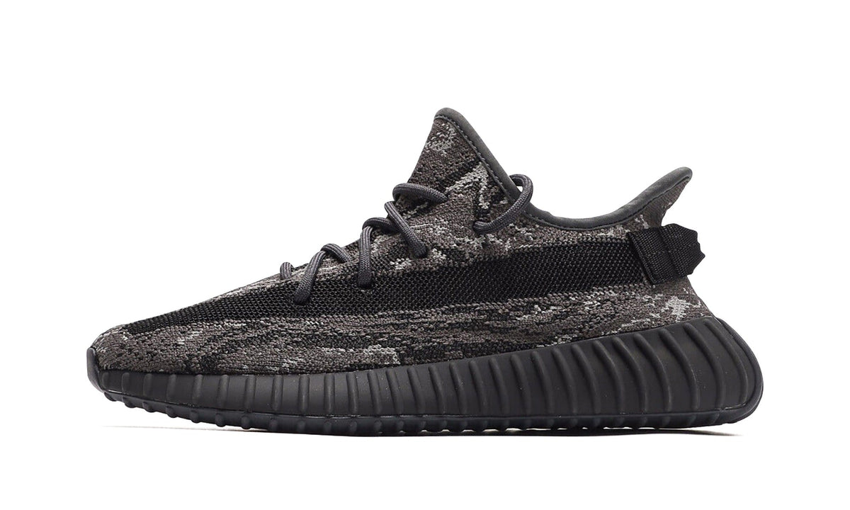 Yeezy 350 V2 Knit Sneakers - Black & Gray