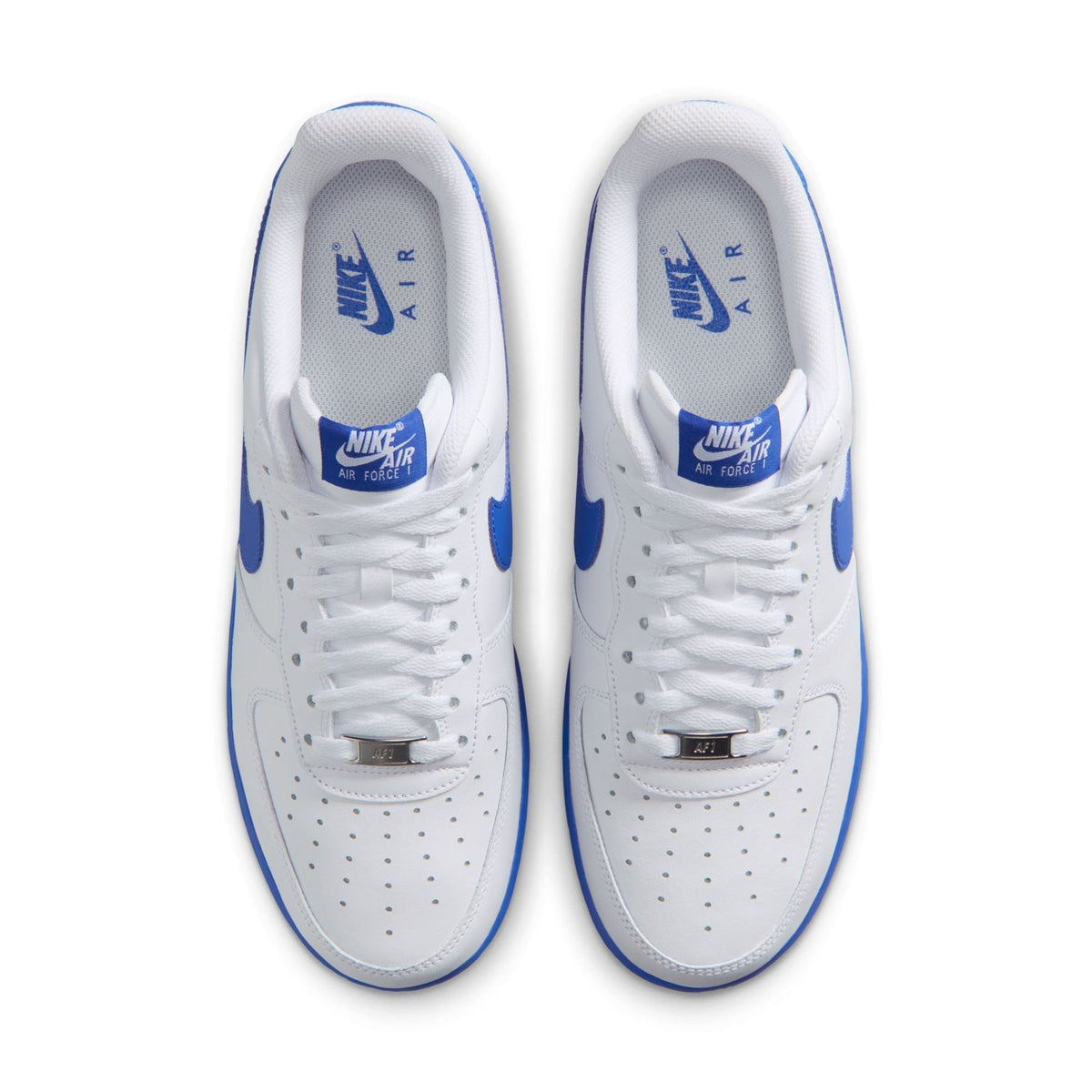 Nike Air Force 1 Low Sneakers – White & Blue