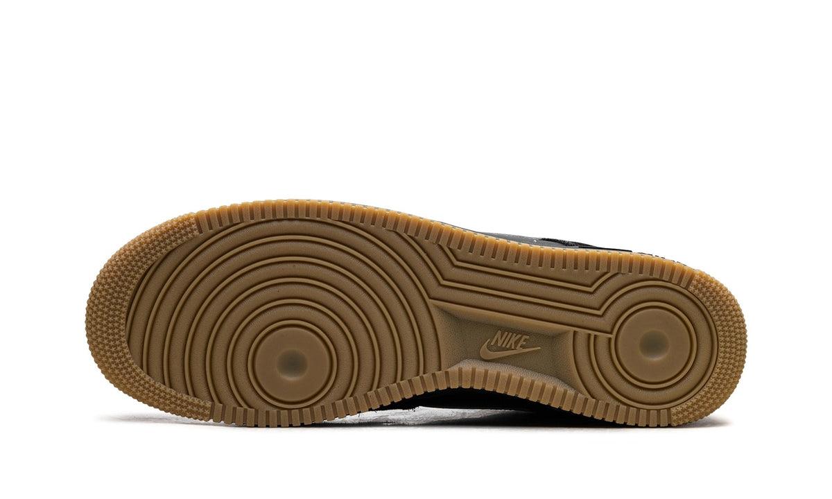 Nike Air Force 1 Low Sneakers – Black, White & Gum