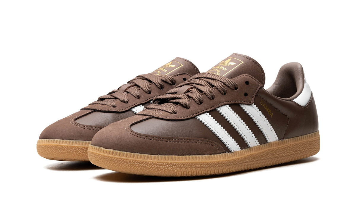 adidas Samba Sneakers – Brown, White & Gum
