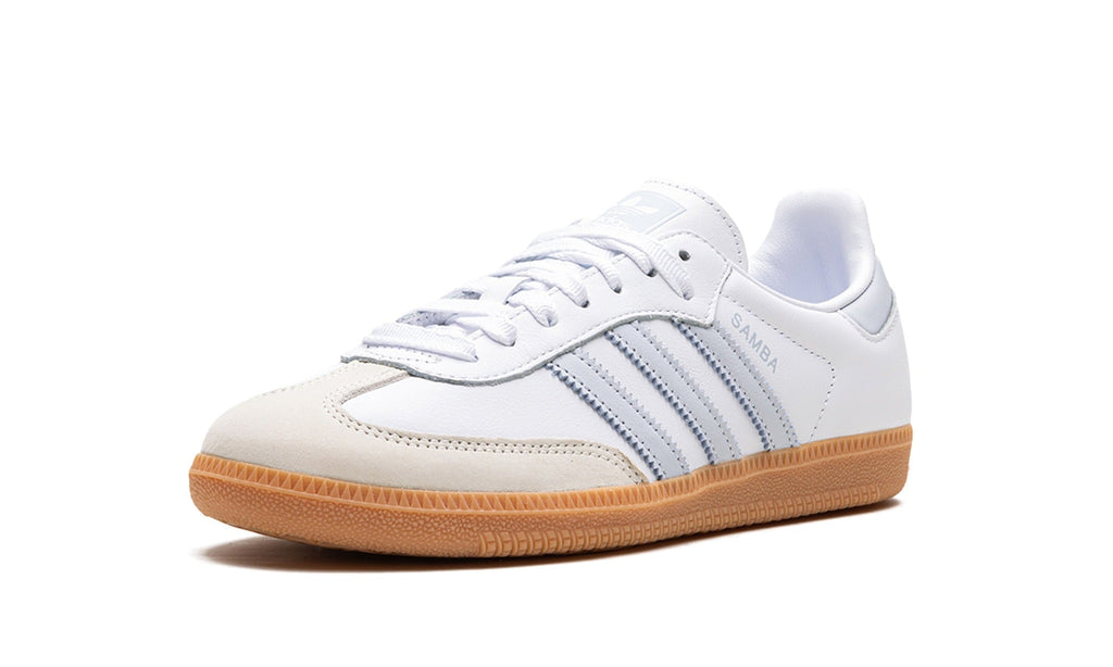adidas Samba Sneakers – White, Light Gray & Gum