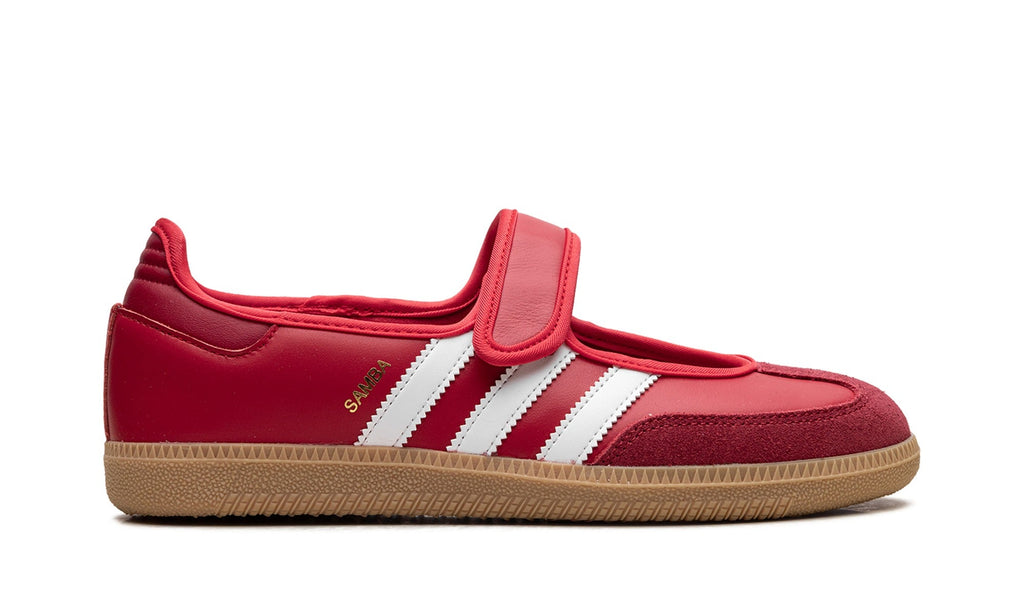 adidas Samba Mary Jane Shoes - Red, White & Gum