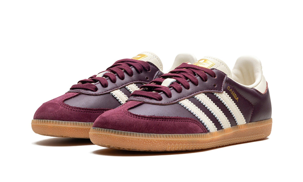 adidas Samba Sneakers – Maroon, Cream & Gum